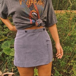✿ Vintage Plaid Mini-Skirt ✿